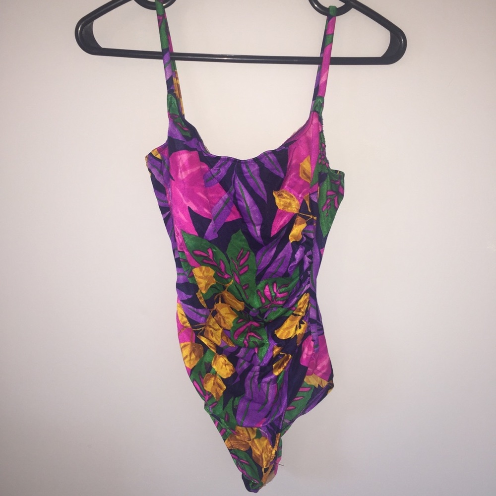 Vintage printed one piece